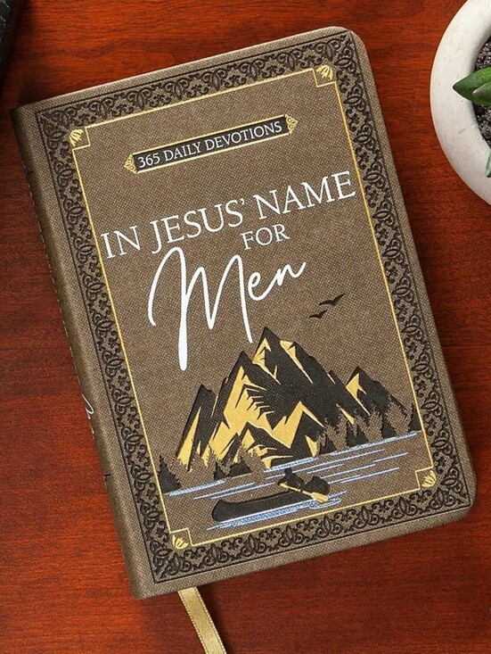 Other - In Jesus' Name for Men - 365 Daily Devotions (Brown)
